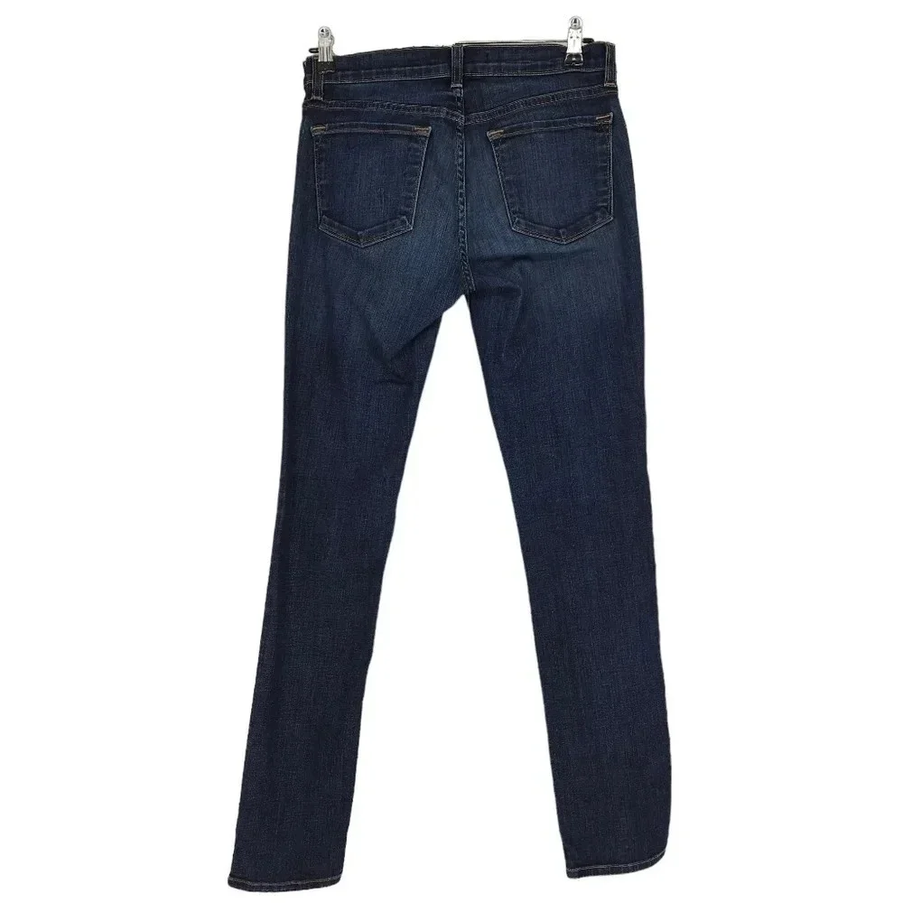 J Brand Skinny Jeans Mid Rise Dark Vintage Wash Slim Denim - Picture 2 of 6